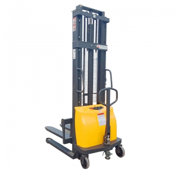 新牛盾半電動托盤堆高車全新半電動液壓堆高車 