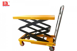 液壓平臺車的使用應有哪些注意事項？