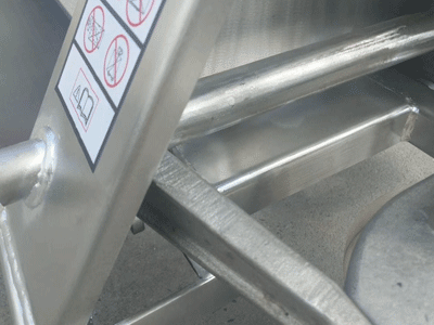 新牛頓不銹鋼搬運車細節